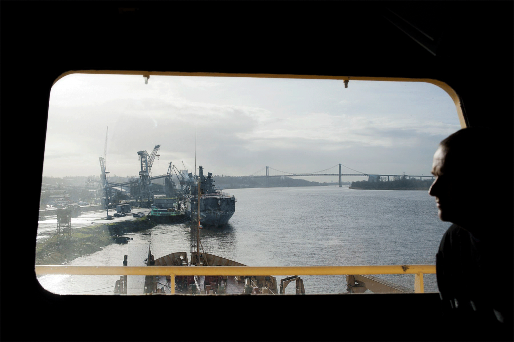 photo reporter transport maritime Bordeaux Gironde