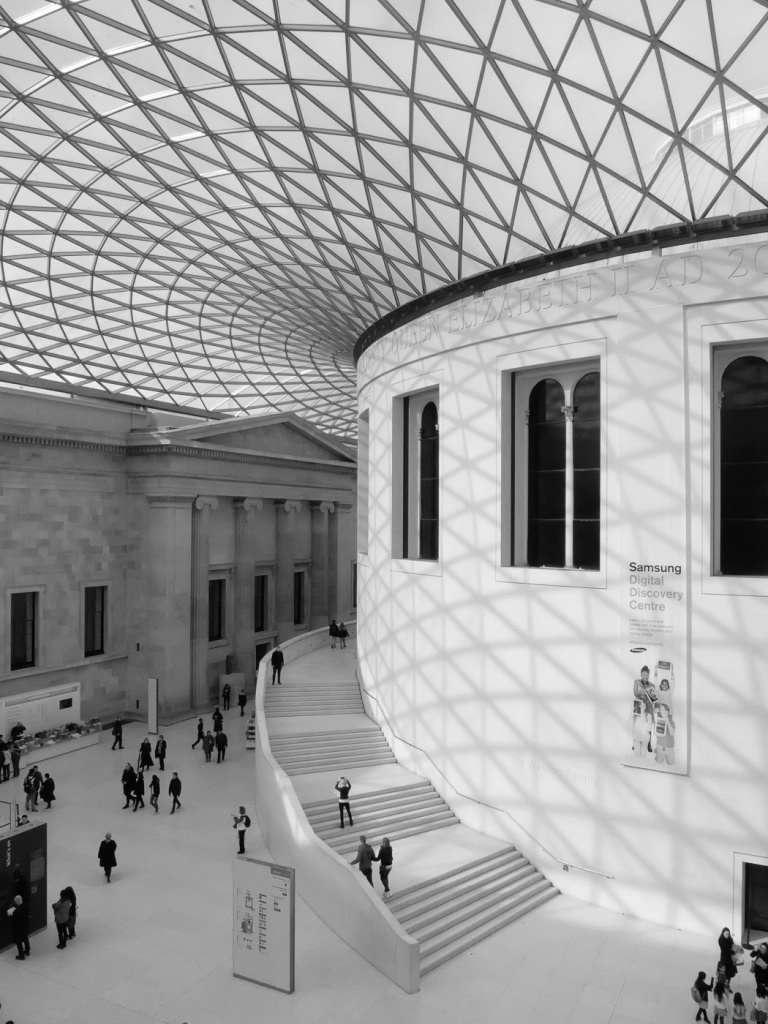 The Great court of British Museum Londres